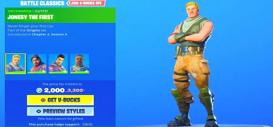 Quels sont les éléments OG dans Fortnite